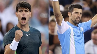 Carlos Alcaraz will face Novak Djokovic in the Cincinnati Open final. Carlos Alcaraz will face Novak Djokovic in the Cincinnati Open final.