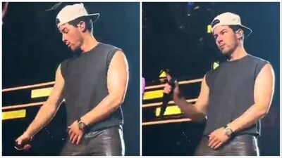 Nick Jonas was performing in Toronto with Kevin and Joe Jonas. Nick Jonas was performing in Toronto with Kevin and Joe Jonas.