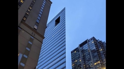 This optical illusion of a building has baffled people. (Reddit/@confusing_perspective) This optical illusion of a building has baffled people. (Reddit/@confusing_perspective)