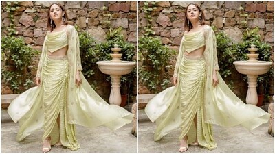 On Saturday, Nushrratt gave her fans a weekend treat as she took to Instagram and uploaded a series of pictures with the caption, "Akelli na bazaar jaaye karo.. nazar lag jaayegi". (Instagram/@nushrrattbharuccha) On Saturday, Nushrratt gave her fans a weekend treat as she took to Instagram and uploaded a series of pictures with the caption, "Akelli na bazaar jaaye karo.. nazar lag jaayegi". (Instagram/@nushrrattbharuccha)