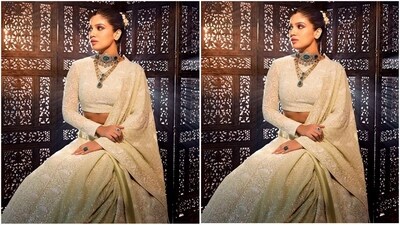 On Sunday, Bhumi gave her fans a weekend treat as she took to Instagram to upload a string of pictures accompanied by the caption, “Ek tum hi nahi tanha, ulfat mein meri rusva…” (Instagram/@bhumipednekar) On Sunday, Bhumi gave her fans a weekend treat as she took to Instagram to upload a string of pictures accompanied by the caption, “Ek tum hi nahi tanha, ulfat mein meri rusva…” (Instagram/@bhumipednekar)