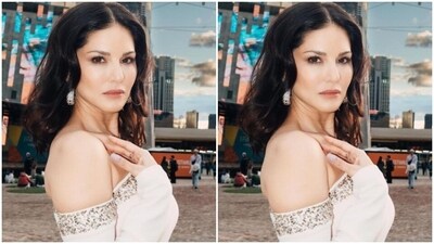 Assisted by makeup artist Tomas Moucka, Sunny decked up in black eyeliner, mascara-laden eyelashes, feathered eyebrows, contoured cheeks and a shade of nude lipstick. (Instagram/@sunnyleone) Assisted by makeup artist Tomas Moucka, Sunny decked up in black eyeliner, mascara-laden eyelashes, feathered eyebrows, contoured cheeks and a shade of nude lipstick. (Instagram/@sunnyleone)