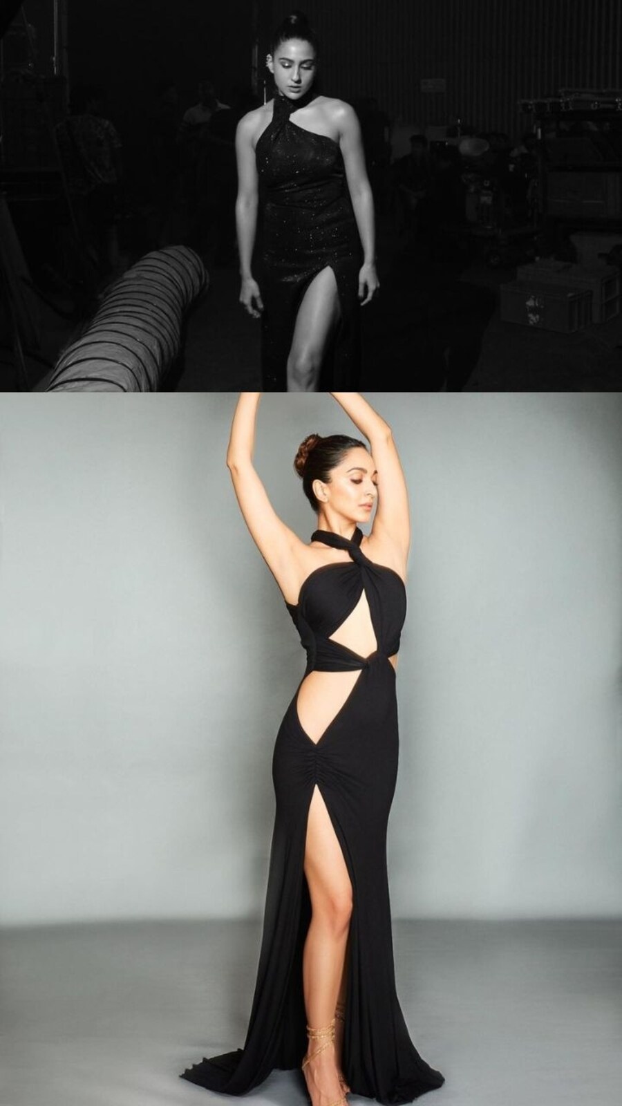 Sara_to_Kiara_Celebs_in_black_dresses