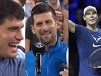 Carlos Alcaraz and Novak Djokovic have faced each other four times with the head-to-head record standing 2-2 Carlos Alcaraz and Novak Djokovic have faced each other four times with the head-to-head record standing 2-2