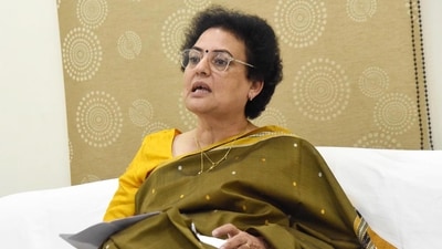 National Commission for Women Chairperson Rekha Sharma (Hindustan Times)