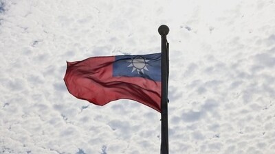Taiwan Budget: A Taiwan flag flutters in the wind in Taoyuan, Taiwan. (Reuters)