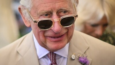 Royal Family: King Charles III reacts during a visit of the Sandringham Flower Show, in Sandrigham. (AFP) Royal Family: King Charles III reacts during a visit of the Sandringham Flower Show, in Sandrigham. (AFP)