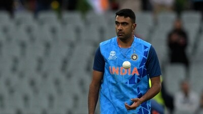 India's Ravichandran Ashwin during a practice session. (AFP) India's Ravichandran Ashwin during a practice session. (AFP)