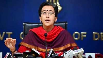 Delhi minister Atishi. Delhi minister Atishi.