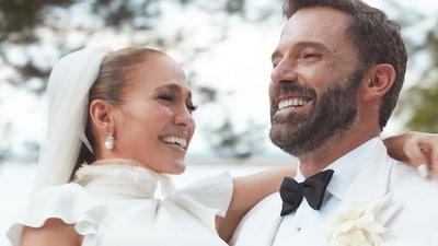 Jennifer Lopez with her husband Ben Affleck (Instagram/ Jennifer Lopez) Jennifer Lopez with her husband Ben Affleck (Instagram/ Jennifer Lopez)