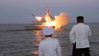 The launch was aimed at verifying the "combat function of the ship and the feature of its missile system," while improving the sailors' capability to carry out an "attack mission in actual war", KCNA said, noting that the ship's missile hit its target. (via REUTERS)