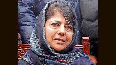 PDP president Mehbooba Mufti on Monday alleged that the BJP government had insulted National Conference founder Sheikh Mohammad Abdullah who worked for accession of the only Muslim-majority state to India. (PTI File Photo) PDP president Mehbooba Mufti on Monday alleged that the BJP government had insulted National Conference founder Sheikh Mohammad Abdullah who worked for accession of the only Muslim-majority state to India. (PTI File Photo)