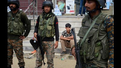 The army on Monday killed two terrorists and foiled an infiltration bid along the Line of Control (LoC) in Poonch district’s Balakote sector. (PTI File Photo)