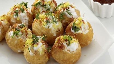 Dahi Puri is a variation of the famous Indian street snack called Pani Puri. (TasteAtlas)