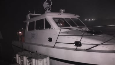 Ten people who were stuck in a boat at Kol Dam reservoir due to a rise in water level rescued (ANI) Ten people who were stuck in a boat at Kol Dam reservoir due to a rise in water level rescued (ANI)