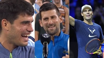 Carlos Alcaraz and Novak Djokovic have faced each other four times with the head-to-head record standing 2-2 Carlos Alcaraz and Novak Djokovic have faced each other four times with the head-to-head record standing 2-2
