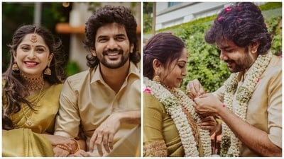 Kavin with his wife Monica in first pictures from the ceremony. Kavin with his wife Monica in first pictures from the ceremony.