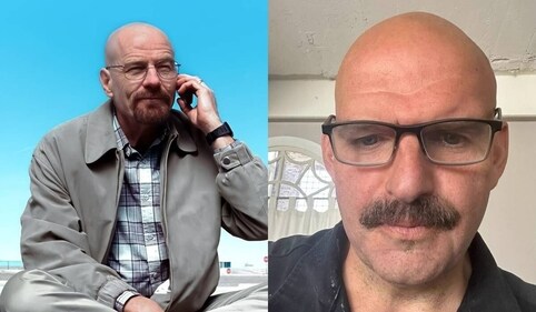 Breaking Bad’s lead character Walter White, US senator John Fetterman (Twitter) Breaking Bad’s lead character Walter White, US senator John Fetterman (Twitter)