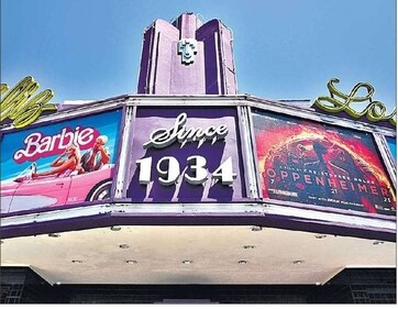 The Barbenheimer buzz consumed cinema-goers last month (AP) The Barbenheimer buzz consumed cinema-goers last month (AP)