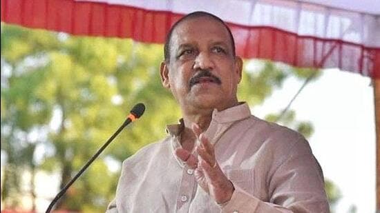 Maharashtra tribal development minister Vijaykumar Gavit. (Twitter/DrVijayKGavit)