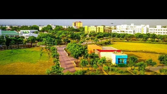 The university’s decision to hold the seminar has not gone down well with the members of the Ambedkar University Dalit Student Union (@BbauSocialmedia)