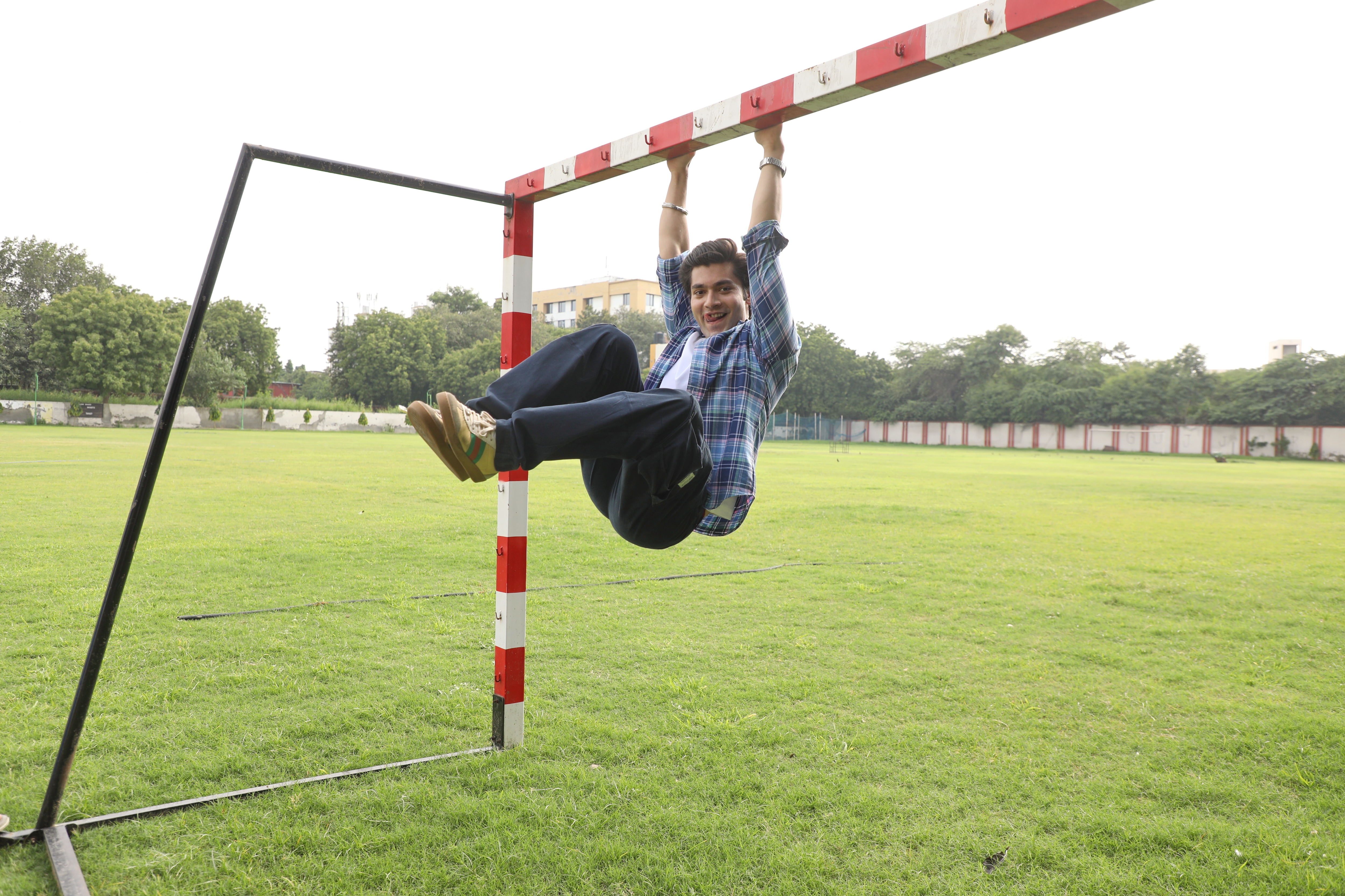 Siddharth Shaw applied to DU through ECA quota in theatre, debating and NCC. (Photo: Raajessh Kashyap/HT) Siddharth Shaw applied to DU through ECA quota in theatre, debating and NCC. (Photo: Raajessh Kashyap/HT)