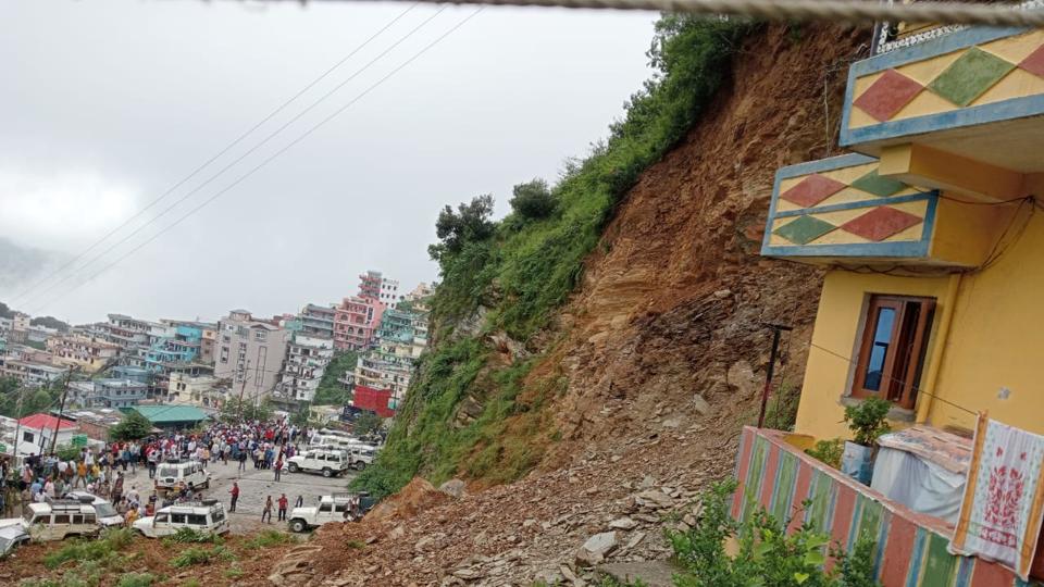 The incident took place at a parking lot near Chamba police station of Tehri district The incident took place at a parking lot near Chamba police station of Tehri district