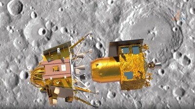 India will be the fourth country in the world to achieve this feat after the United States, Russia, and China, but India will be the only country in the world to land on the lunar south pole. (Twitter/ISRO) India will be the fourth country in the world to achieve this feat after the United States, Russia, and China, but India will be the only country in the world to land on the lunar south pole. (Twitter/ISRO)