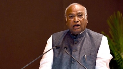 Congress President Mallikarjun Kharge (ANI)