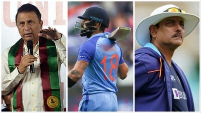 Sunil Gavaskar has issued a noteworthy statement about Ravi Shastri's idea of demoting Virat Kohli. (Getty Images-AP-ANI) Sunil Gavaskar has issued a noteworthy statement about Ravi Shastri's idea of demoting Virat Kohli. (Getty Images-AP-ANI)