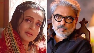 Ameesha Patel recounts her meeting with Sanjay Leela Bhansali after Gadar Ameesha Patel recounts her meeting with Sanjay Leela Bhansali after Gadar