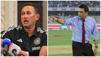 Sanjay Manjrekar was all praise for Ajit Agarkar (PTI-ANI) Sanjay Manjrekar was all praise for Ajit Agarkar (PTI-ANI)