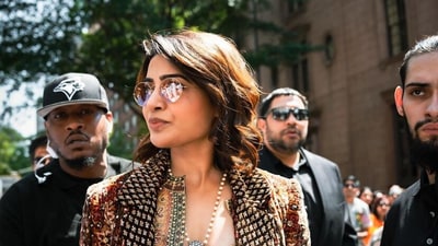 Samantha will be seen in the Indian adaptation of the action series Citadel opposite Varun Dhawan. Created by Raj and DK, the series will stream on the OTT platform Amazon Prime Video. She will also sharing screen space with Vijay Deverakonda in Kushi. The film is anticipated to be an inter-faith love story. 