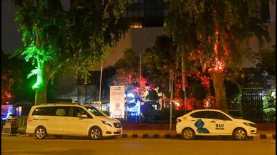 NDMC manages around 18,500 streetlight poles and 163 high mast lights. (Vipin Kumar/HT) NDMC manages around 18,500 streetlight poles and 163 high mast lights. (Vipin Kumar/HT)