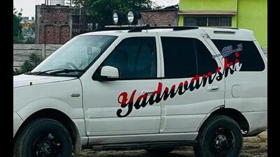 Though traffic authorities felt that such practices were more prevalent in western UP districts, a reality check revealed that Lucknow also had quite a few vehicles with stickers displaying caste/religion. (File Photo) Though traffic authorities felt that such practices were more prevalent in western UP districts, a reality check revealed that Lucknow also had quite a few vehicles with stickers displaying caste/religion. (File Photo)