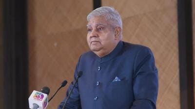 Vice president Jagdeep Dhankar (X/VPIndia) Vice president Jagdeep Dhankar (X/VPIndia)