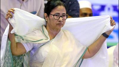 West Bengal chief minister Mamata Banerjee during a meeting with Imams, and muezzins in Kolkata on Monday. (ANI Photo) West Bengal chief minister Mamata Banerjee during a meeting with Imams, and muezzins in Kolkata on Monday. (ANI Photo)