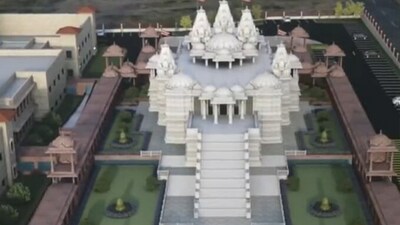 3-D image of Swami Narayan temple to be built in Johannesburg. (ANI) 3-D image of Swami Narayan temple to be built in Johannesburg. (ANI)