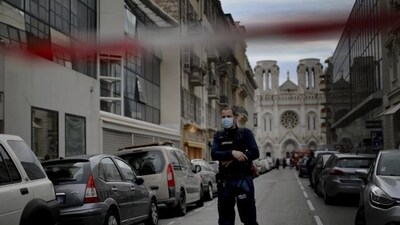A French policeman stands guard near the scene of the attack. (AP File) A French policeman stands guard near the scene of the attack. (AP File)