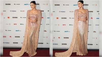 On Monday, Sunny gave her fans a sweet surprise as she took to Instagram to upload a series of pictures with the caption: "Magical night at @iffmelbourne premiering #kennedy". (Instagram/@sunnyleone)