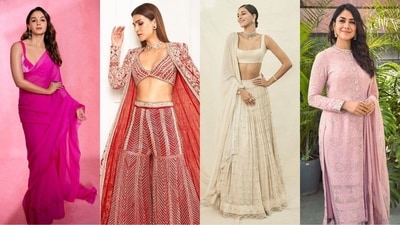 Check out some of the most glamorous ethnic looks of Bollywood divas that serve as a perfect Raksha Bandhan outfit inspiration. (Instagram) Check out some of the most glamorous ethnic looks of Bollywood divas that serve as a perfect Raksha Bandhan outfit inspiration. (Instagram)