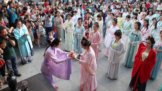 Qixi Festival also known as the Double Seventh Festival, or Chinese Valentine's Day falls annually on the seventh day of the seventh month on the lunar calendar. (Shutterstock)