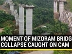 MOMENT OF MIZORAM BRIDGE COLLAPSE CAUGHT ON CAM