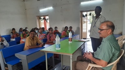 Uttar Pradesh Teacher's Union on Wednesday expressed resentment over the government's order directing schools to remain open in the evening for Chandrayaan 3's live telecasting. (Representational image) Uttar Pradesh Teacher's Union on Wednesday expressed resentment over the government's order directing schools to remain open in the evening for Chandrayaan 3's live telecasting. (Representational image)