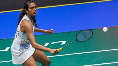 PV Sindhu in action (AFP) PV Sindhu in action (AFP)