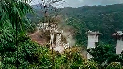 “I extend my deepest condolences to all the bereaved families and wishing a speedy recovery to the injured. Sending gratitude to the people who have come out in large numbers to help with rescue operations,” CM Zoramthanga said in a post on ‘X’ (formally Twitter). (PTI) “I extend my deepest condolences to all the bereaved families and wishing a speedy recovery to the injured. Sending gratitude to the people who have come out in large numbers to help with rescue operations,” CM Zoramthanga said in a post on ‘X’ (formally Twitter). (PTI)