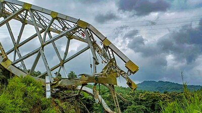 Nearly 35-40 workers were present at the site when the incident occurred around 10 am, police said. (PTI) Nearly 35-40 workers were present at the site when the incident occurred around 10 am, police said. (PTI)