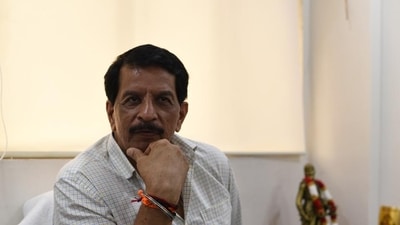 Former Mumbai police officer Pradeep Sharma. (Photo by Pramod Thakur/ Hindustan Times) Former Mumbai police officer Pradeep Sharma. (Photo by Pramod Thakur/ Hindustan Times)