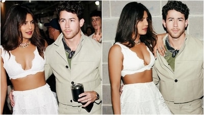 Priyanka Chopra poses with Nick Jonas at the Jonas Brothers concert. (Instagram) Priyanka Chopra poses with Nick Jonas at the Jonas Brothers concert. (Instagram)