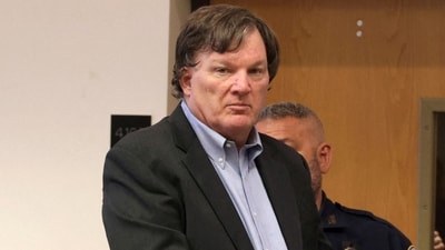 Accused Long Island serial killer Rex A. Heuermann appears during a hearing in Suffolk County Superior Court in Riverhead, New York, U.S. August 1, 2023 (James Carbone/Pool via REUTERS) (via REUTERS)